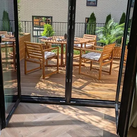 Terrace Opposite Song Festival Grounds Apartment Reval